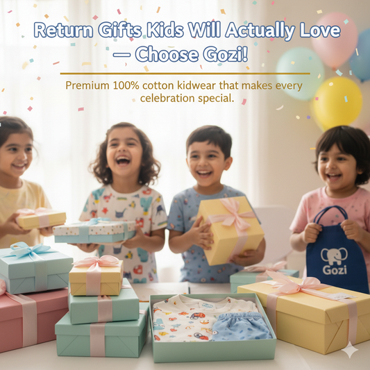 Gozi Return Gifts: High-Quality, Useful, and Loved by Parents