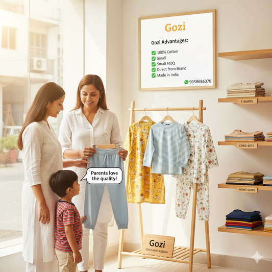 Get the Best Quality Kids Clothing with Small MOQ for Your Kids Shop — Direct from Gozi