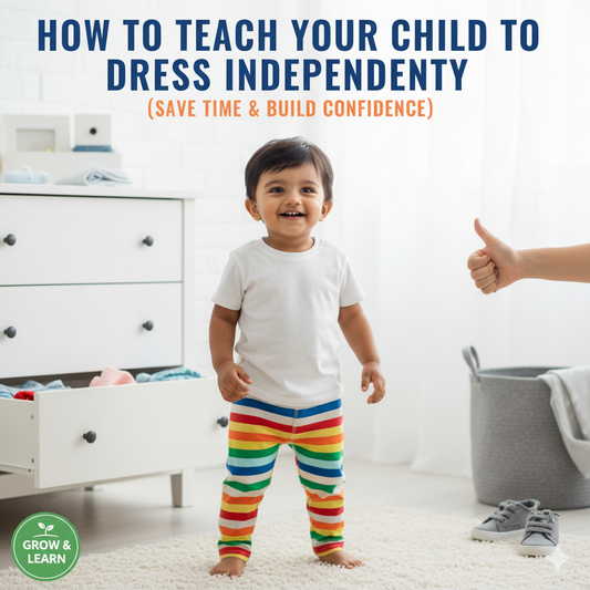 How to Teach Your Child to Dress Independently (Save Time & Build Confidence)