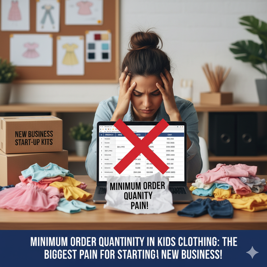 Minimum Order Quantity in kids clothing : Biggest Pain For starting a new business !