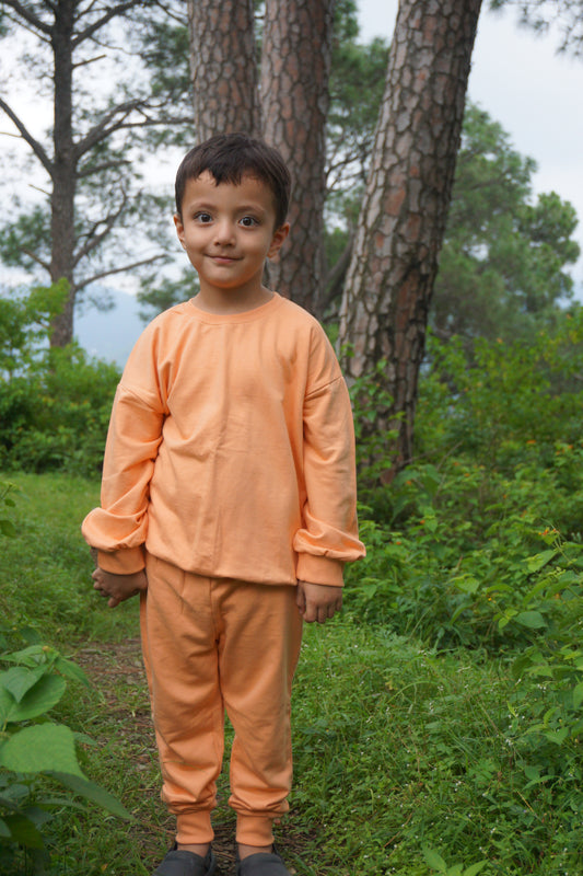 Sunrise Sorbet 2 Piece Sweatshirt and Jogger Set For Baby Boys and Girls