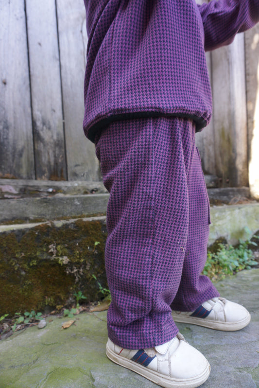 Purple Berry 2 Piece Sweatshirt set for Boys & Girls