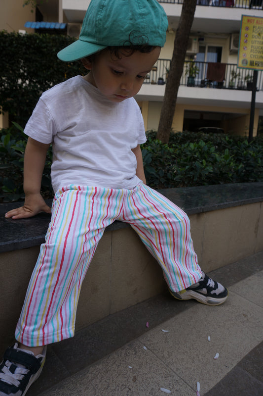 Rainbow Rush Pants – Bright, playful, and full of energy with Pocket For Boys & Girls