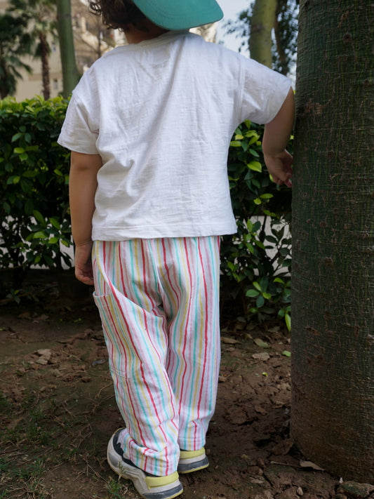 Rainbow Rush Pants – Bright, playful, and full of energy with Pocket For Boys & Girls