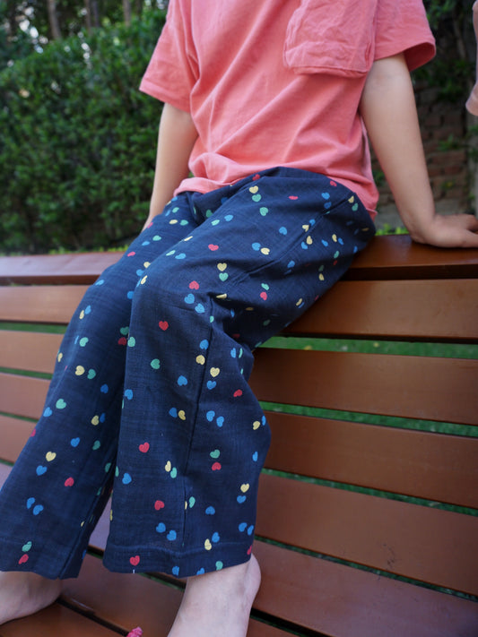 Lovebug Pants (Cotton-Linen Mix)