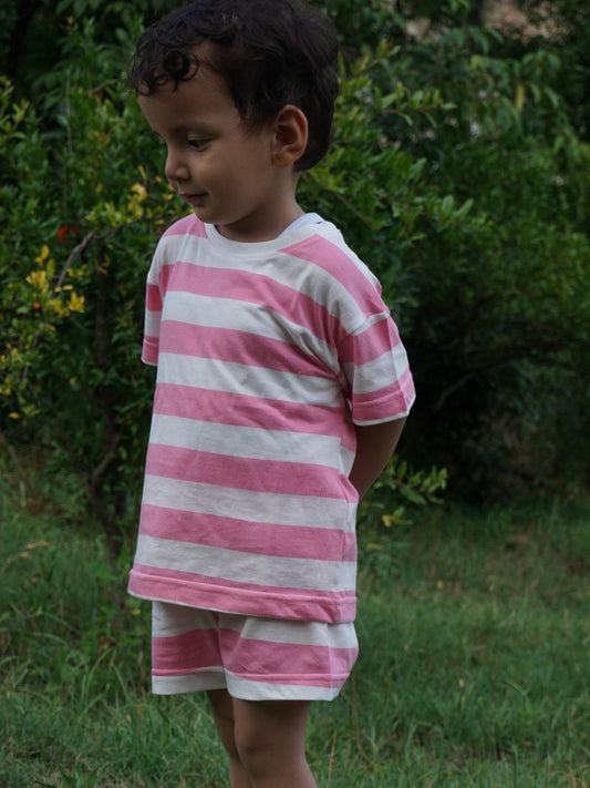 Rose Petal Stripe Set