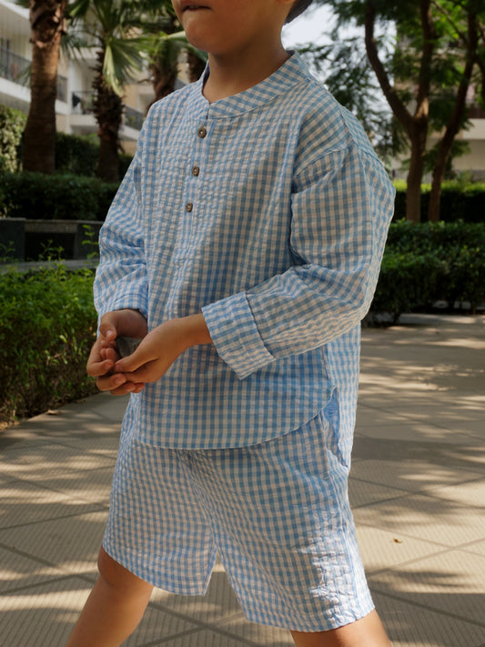 The Picnic Checks Collection : Blue