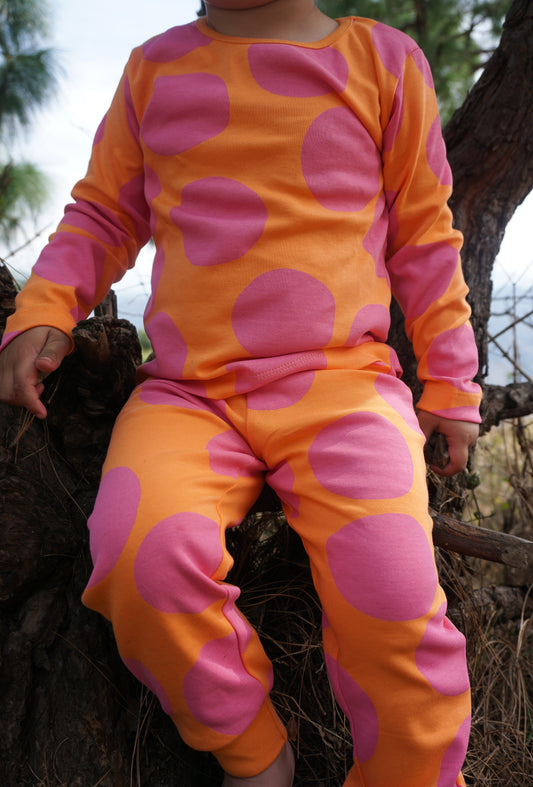 Peachy Pop PJ Set