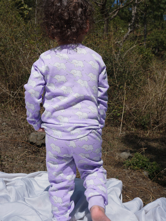 Snugglephant PJ Set