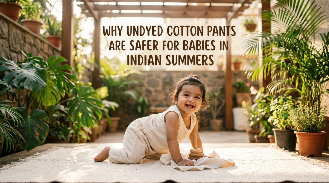 Why Undyed Cotton Pants Are Safer for Babies in Indian Summers