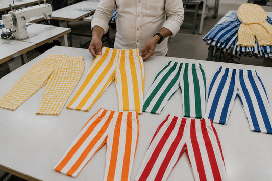 Cotton Pants for Kids in India: A Manufacturer's Guide to Fabric, Fit and Sizing (1–8Y)