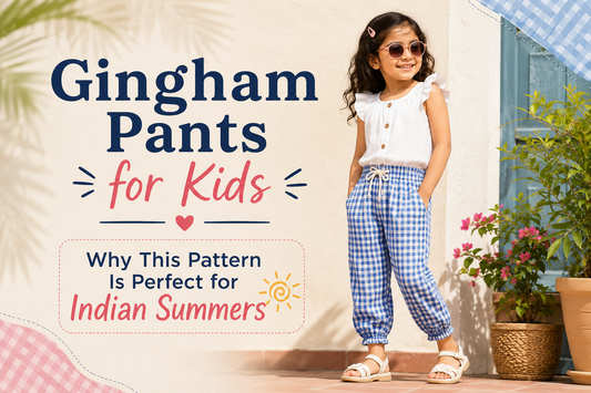 Gingham Pants for Kids: Why This Pattern Is Perfect for Indian Summers
