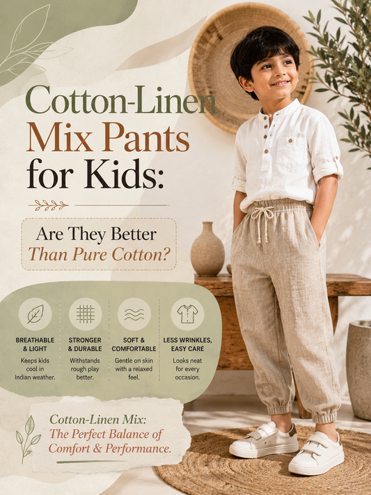 Cotton-Linen Mix Pants for Kids: Are They Better Than Pure Cotton?
