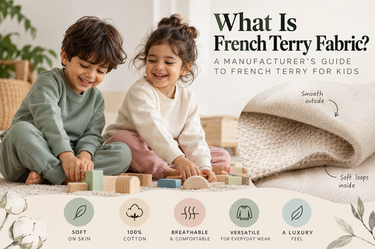 What Is French Terry Fabric? A Manufacturer's Guide to French Terry for Kids