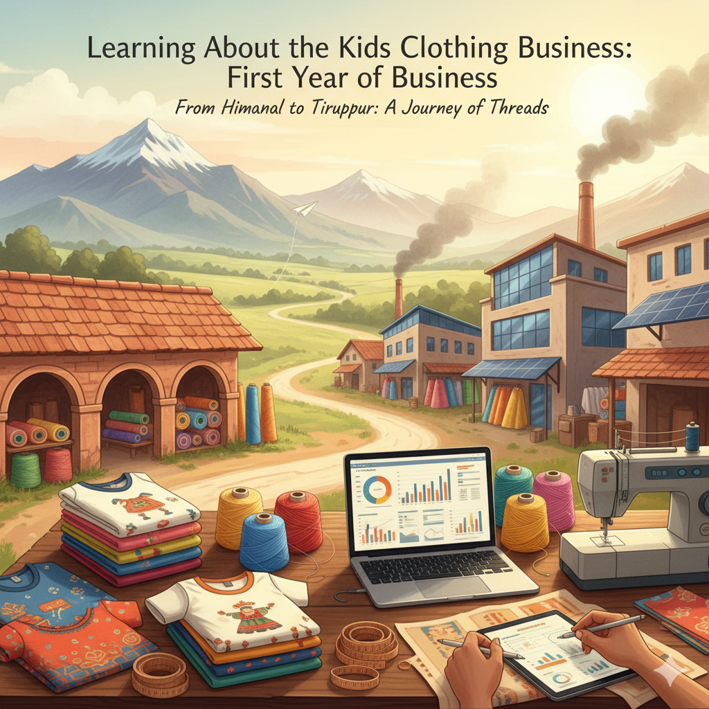 Learning about the kids clothing business : First year of business