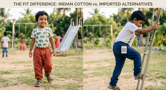 Why Indian-Made Cotton Pants for Kids Fit Better Than Imported Alternatives