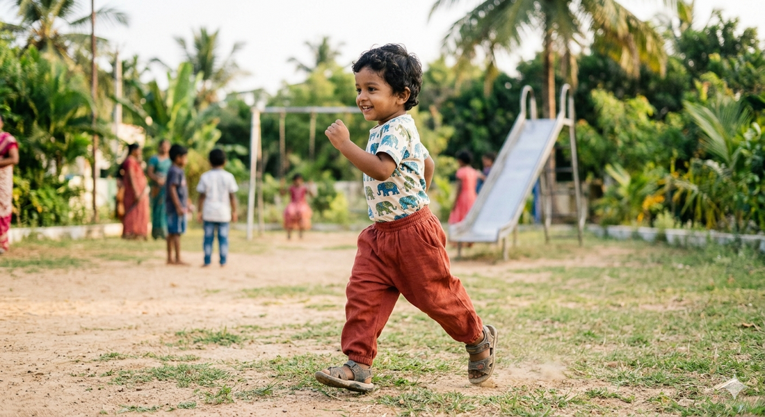 Why Relaxed Fit Cotton Pants Are Better for Active Toddlers in India