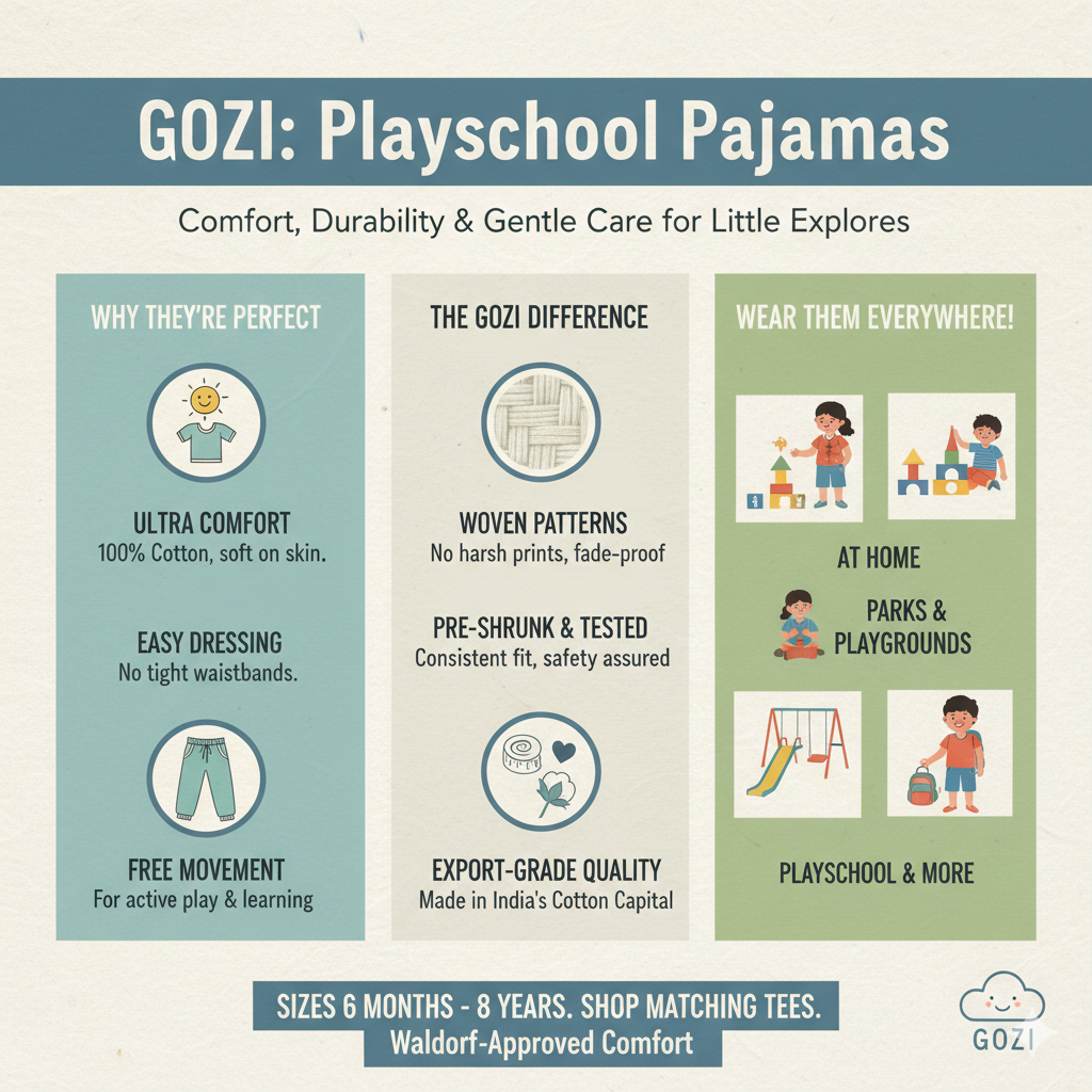 The Perfect Toddler Pajamas for Playschool and Beyond