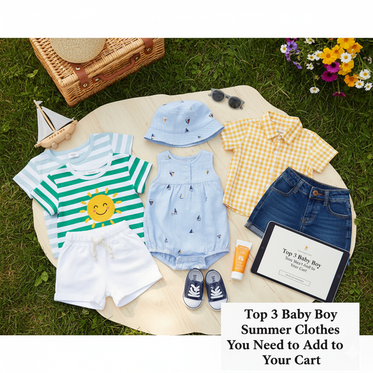 Top 3 Baby Boy Summer Clothes You Need to Add to Your Cart!
