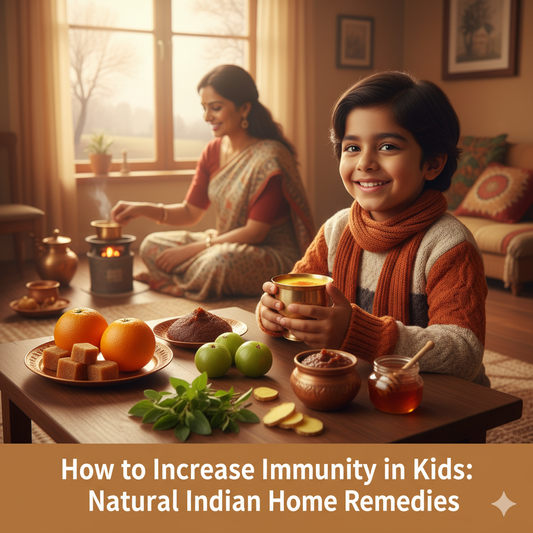 How to Increase Immunity in Kids: Natural Indian Home Remedies