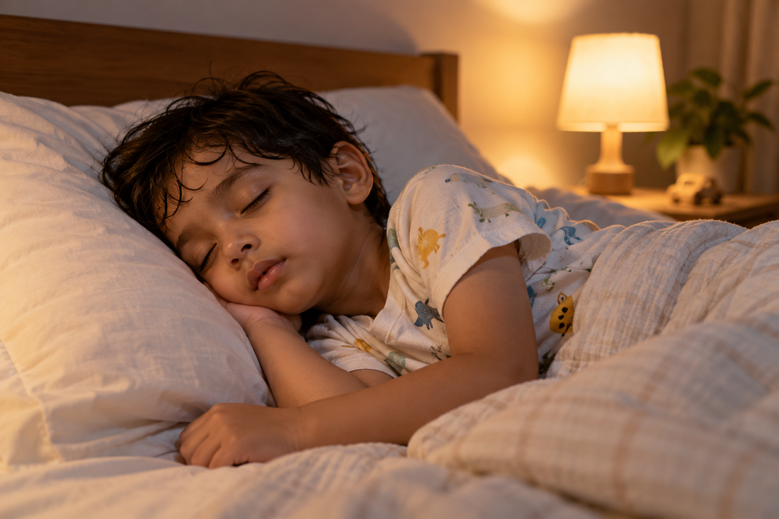 Why do toddlers sweat while sleeping