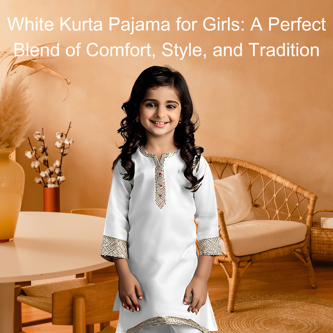 White Kurta Pajama for Girls: A Perfect Blend of Comfort, Style, and Tradition