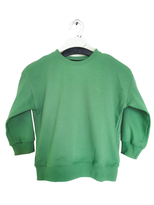 Whispering Pines Green Sweatshirt Top  For Baby Boys and Girls