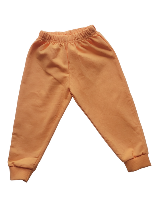 Sunrise Sorbet Orange Jogger For Baby Boys and Girls