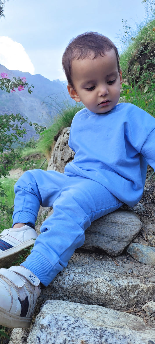 Alpine Blue Jogger For Baby Boys and Girls