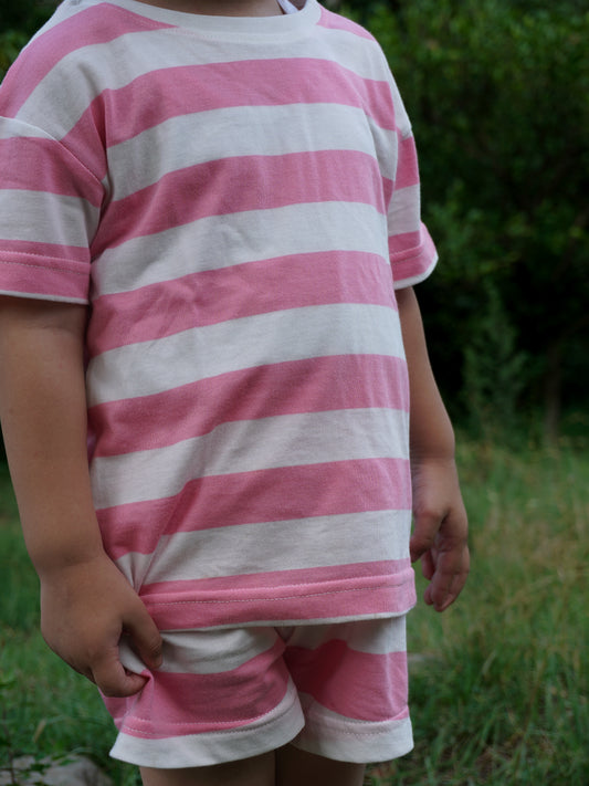 Rose Petal Stripe Set