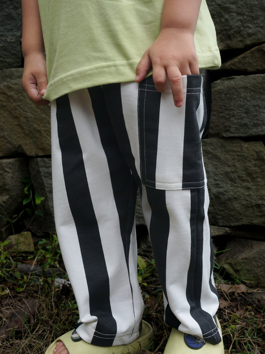 French Terry Collection: The Black & White Stripes