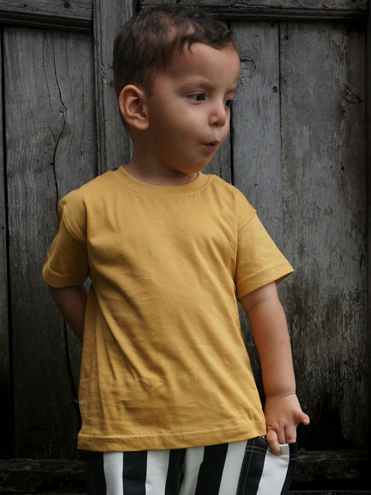 The Playful Mustard Tee