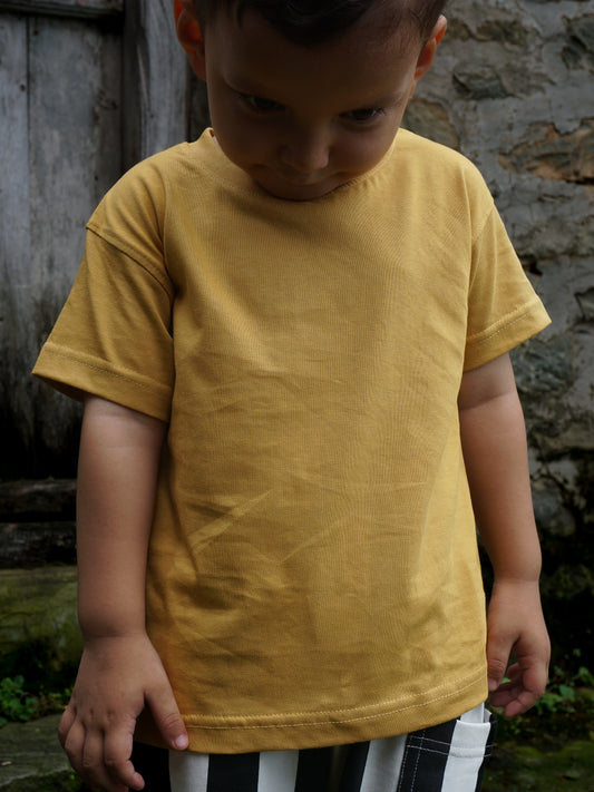 The Playful Mustard Tee