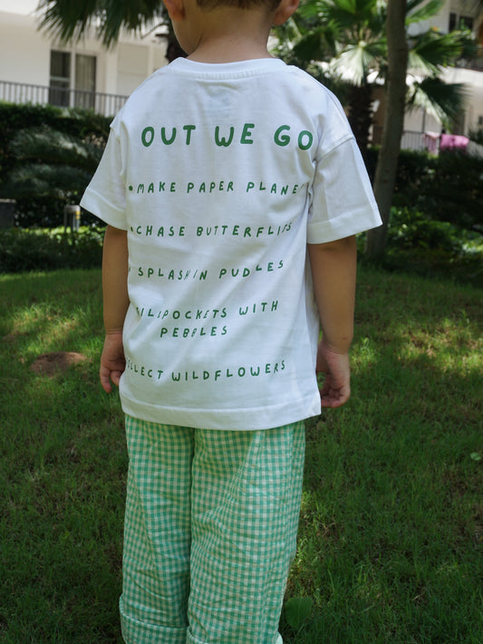 Out We Go Tee