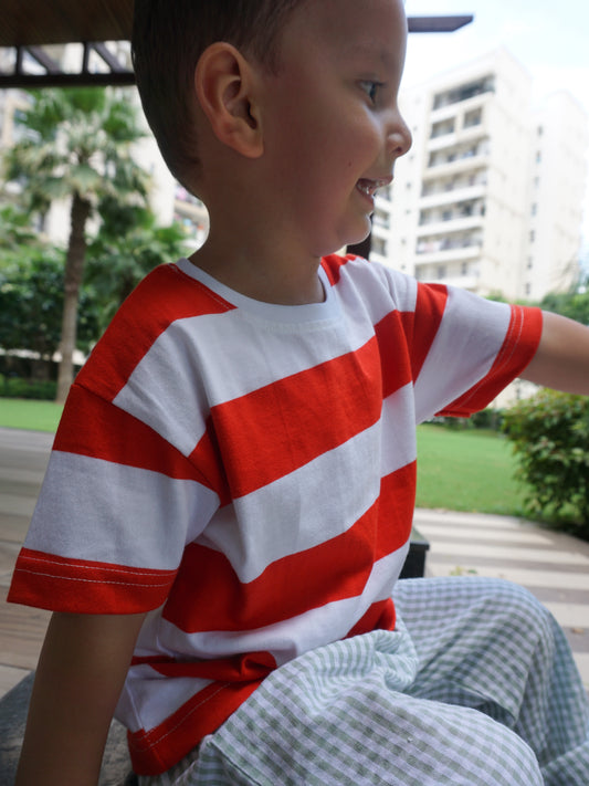 The Red Striped Tee