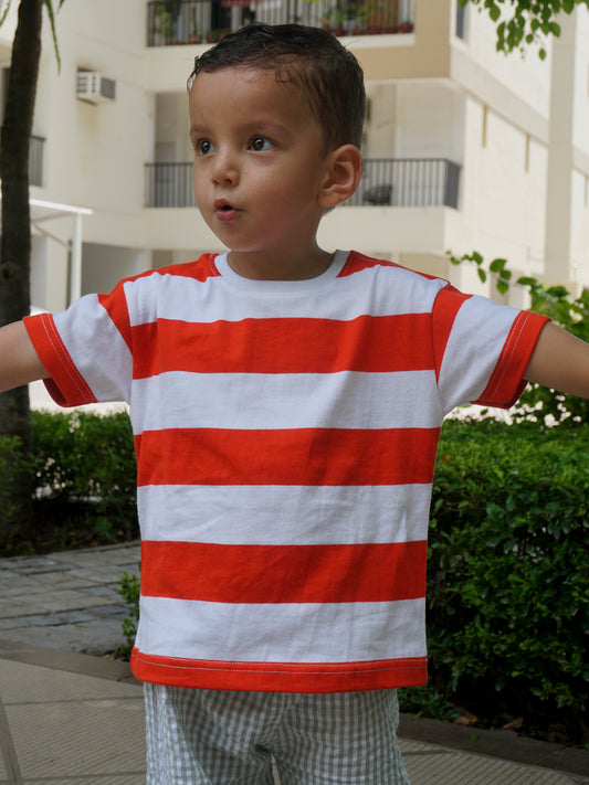 The Red Striped Tee