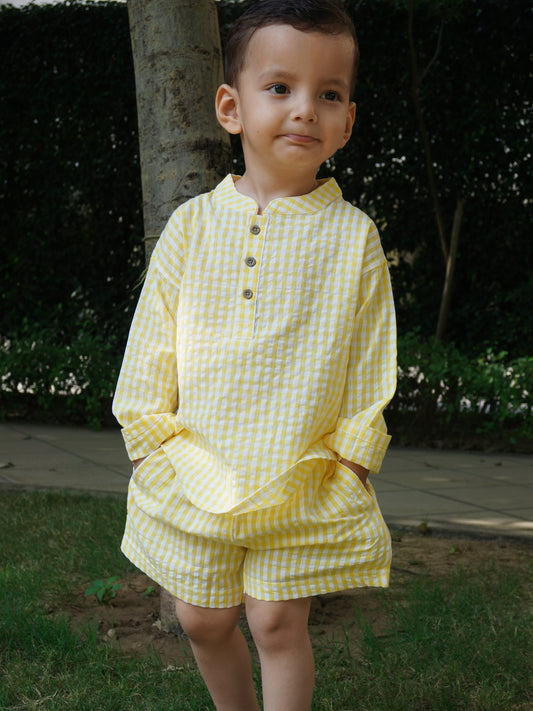 The Picnic Checks Collection : Yellow