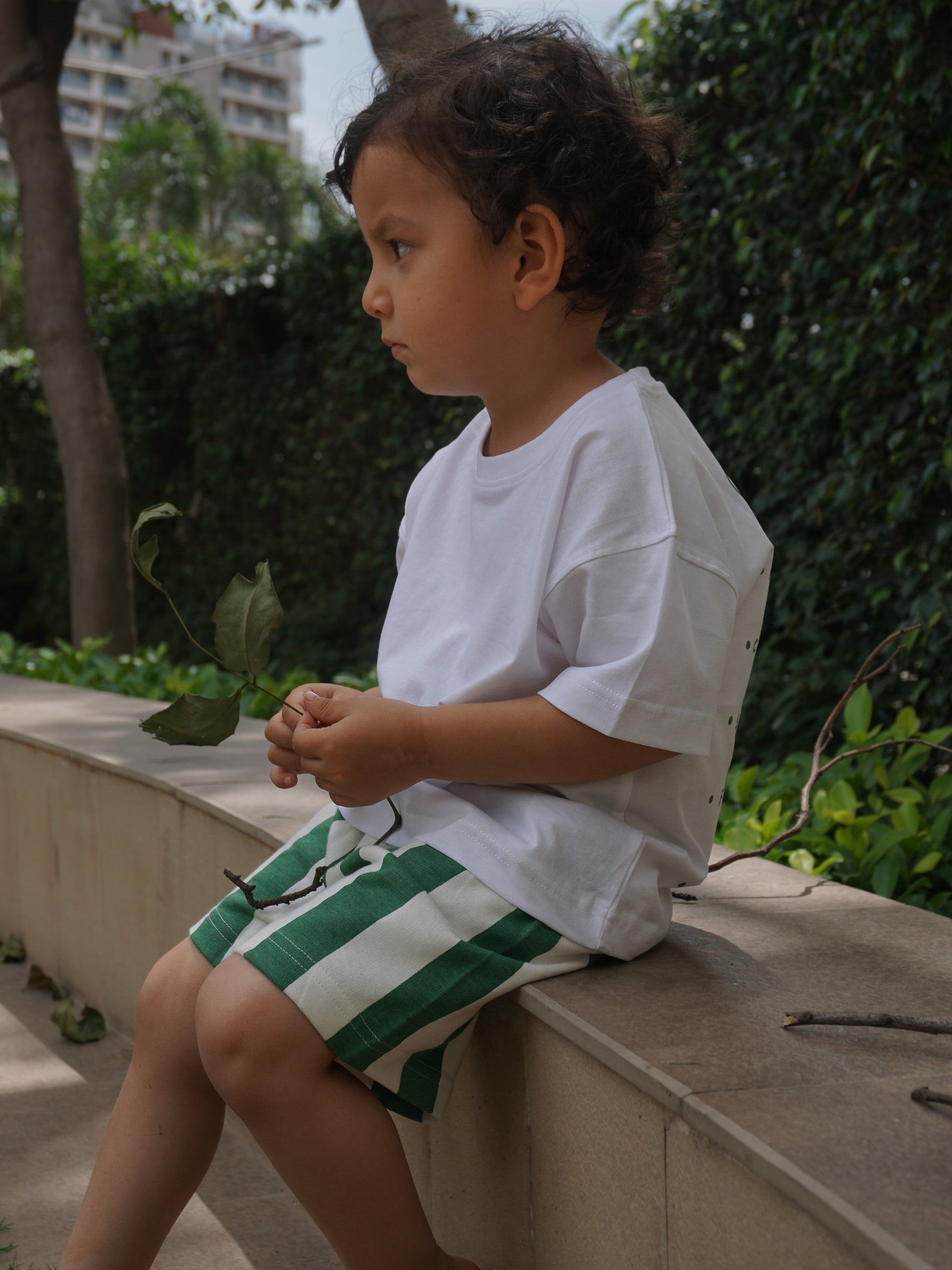 Out We Go Cotton Co-ord Set for Kids – Gozi