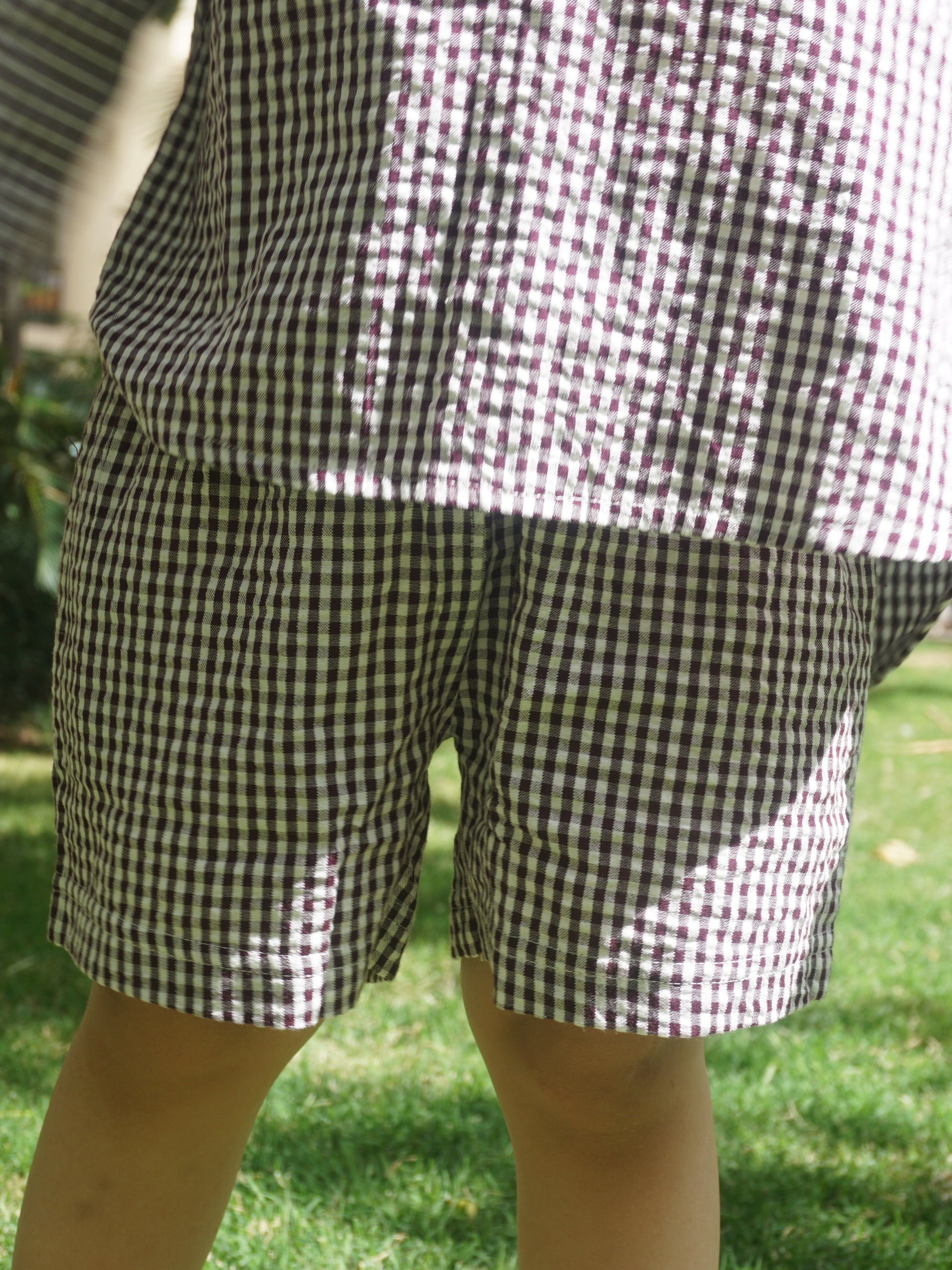 Brownie Picnic Cotton Co-ord Set for Kids – Gozi