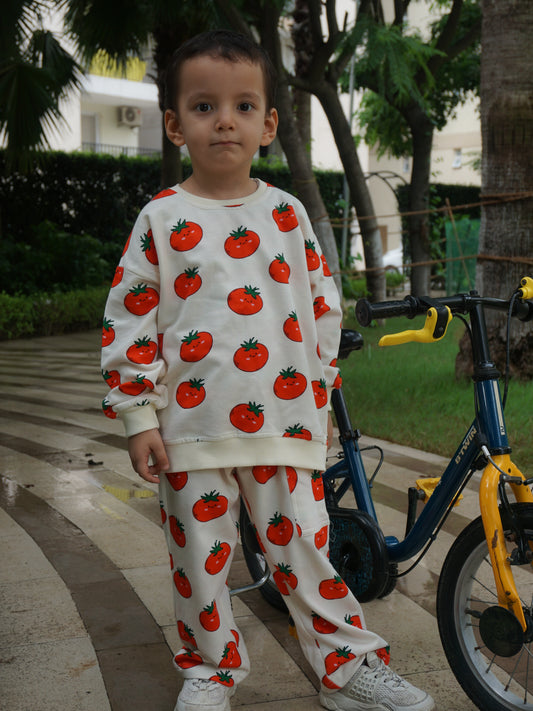 Tomato Trouble Sweatshirt Set