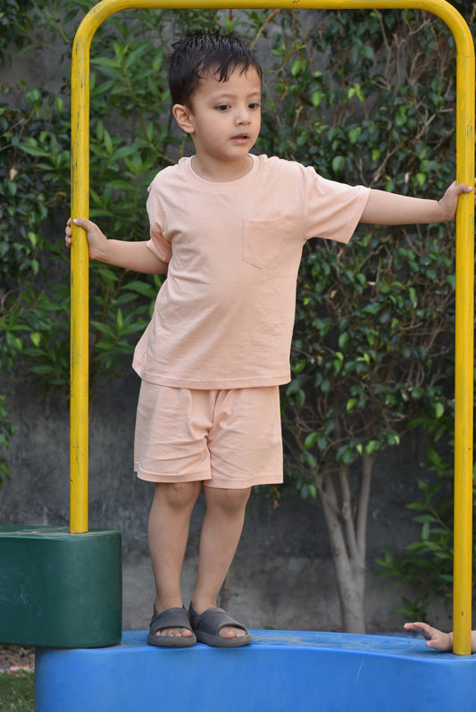 Coral - Super Soft Cotton Shorts For Baby Boys and Girls